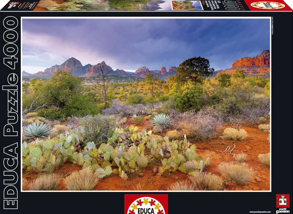 educa-16324-red-rock-puzzle-4000-teile-d-mmerung image 1