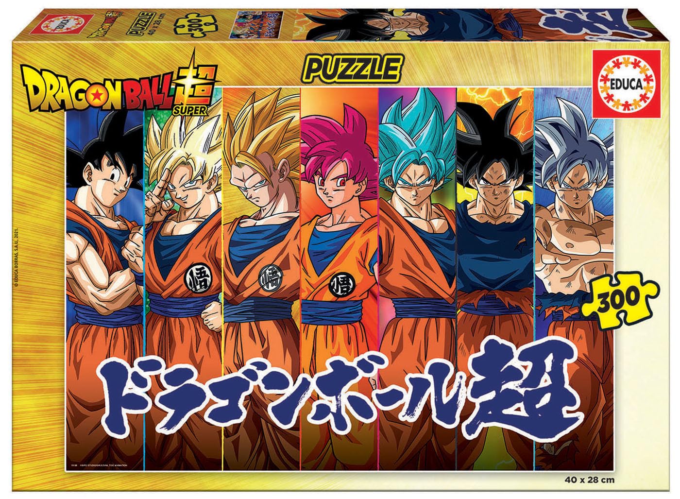 educa-dragon-ball-super-19188-puzzle-300-teile-ab-6 image 1