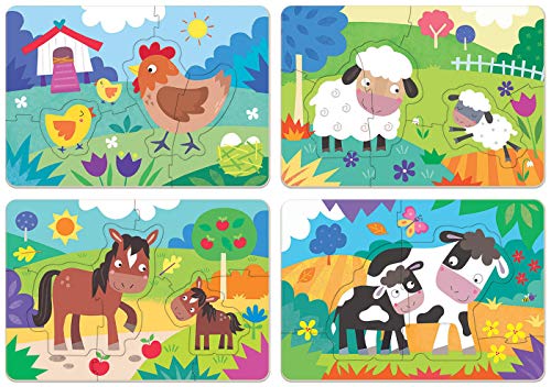 educa-18899-mama-baby-bauernhof-baby-puzzle-5in1-ab-2 image 8