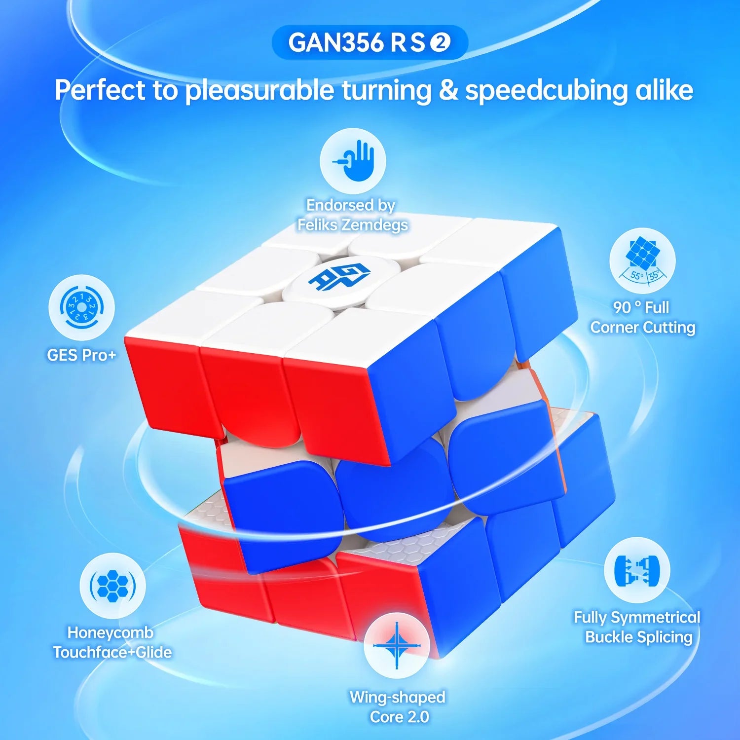 gan-356-r-s-2-speed-cube-3x3-zauberw-rfel-anf-nger image 3