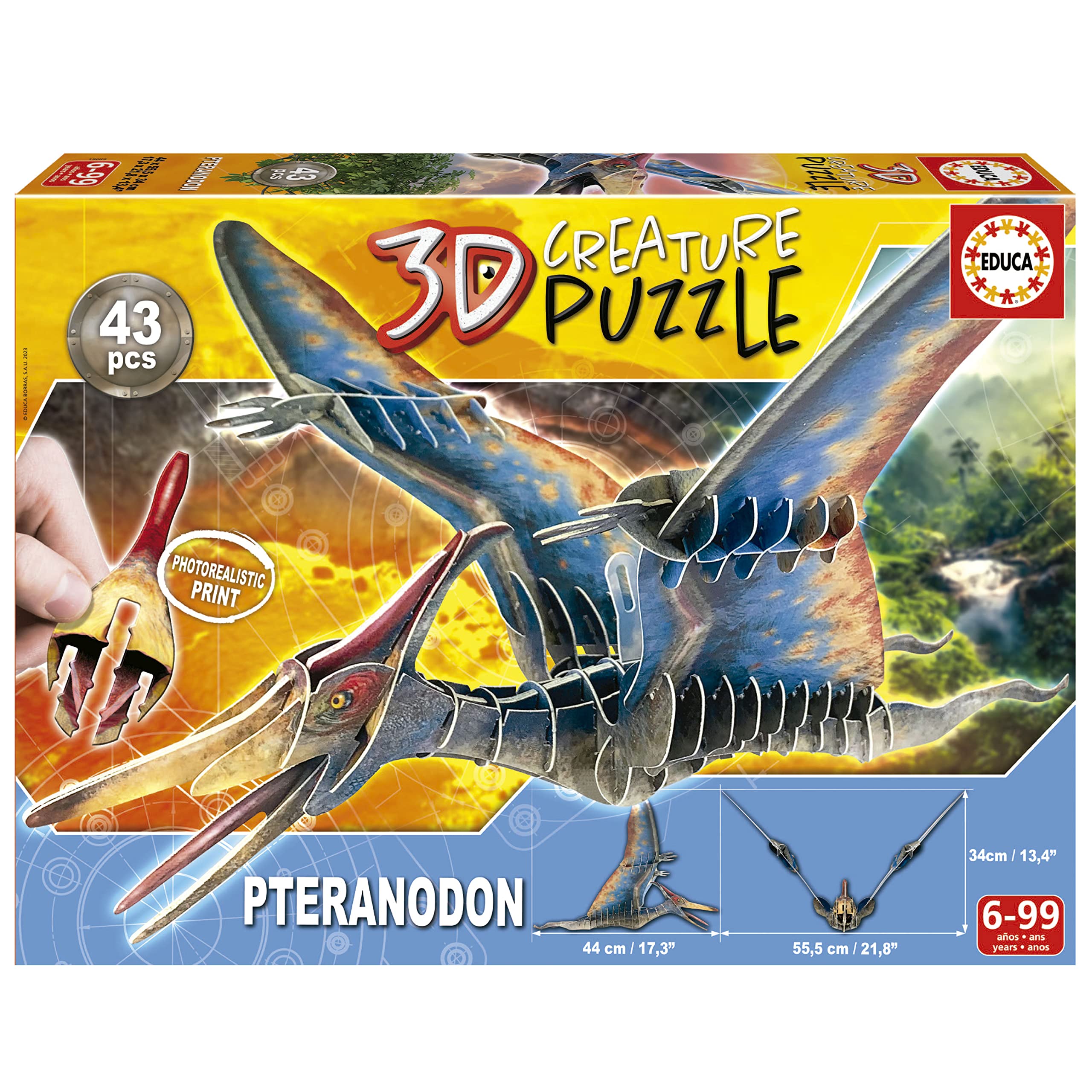 educa-puzzles-3d-t-rex-82-teile-3d-puzzle-dinosaurier-ab-6-jahren image 4