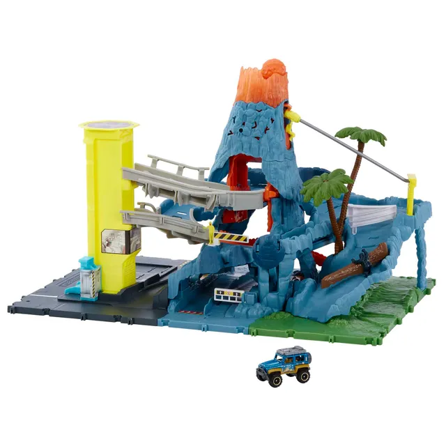 matchbox-action-drivers-hhw21-vulkan-spielset-mit-fahrzeug image 1