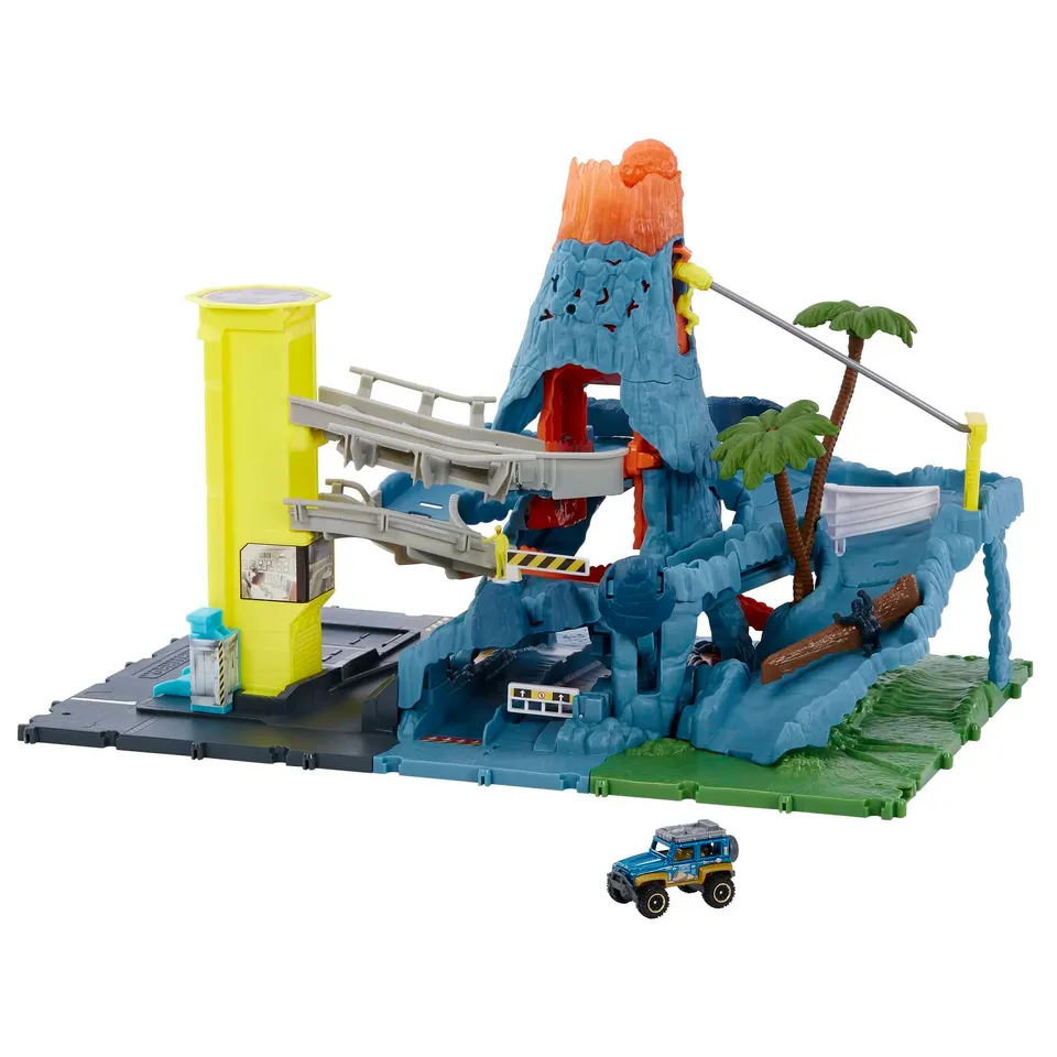 matchbox-action-drivers-hhw21-vulkan-spielset-mit-fahrzeug image 1