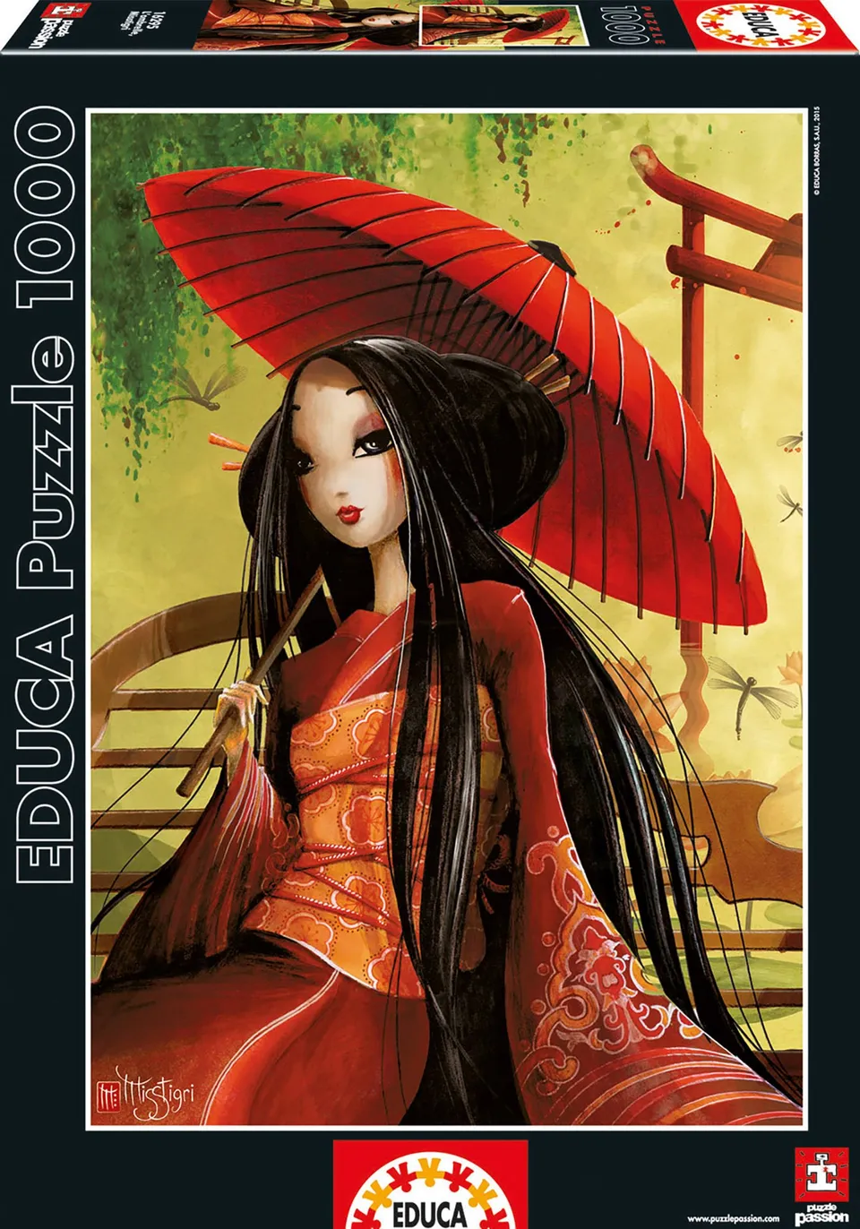 educa-16295-l-ombrelle-mistigri-puzzle-1000-teile-68x48-cm image 1
