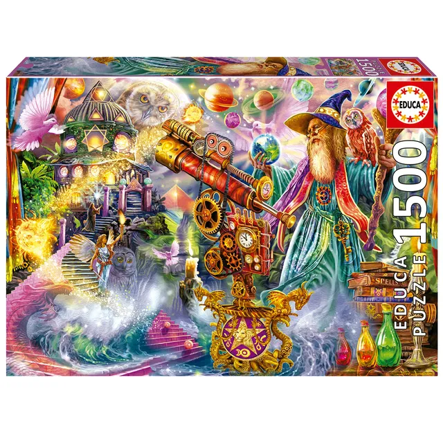 educa-19616-magische-zauberwelt-puzzle-1500-teile-fantasy image 1