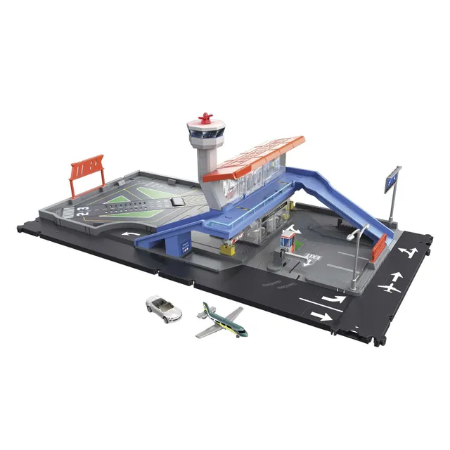 matchbox-action-drivers-hgc59-flughafen-spielset-licht-sound image 1