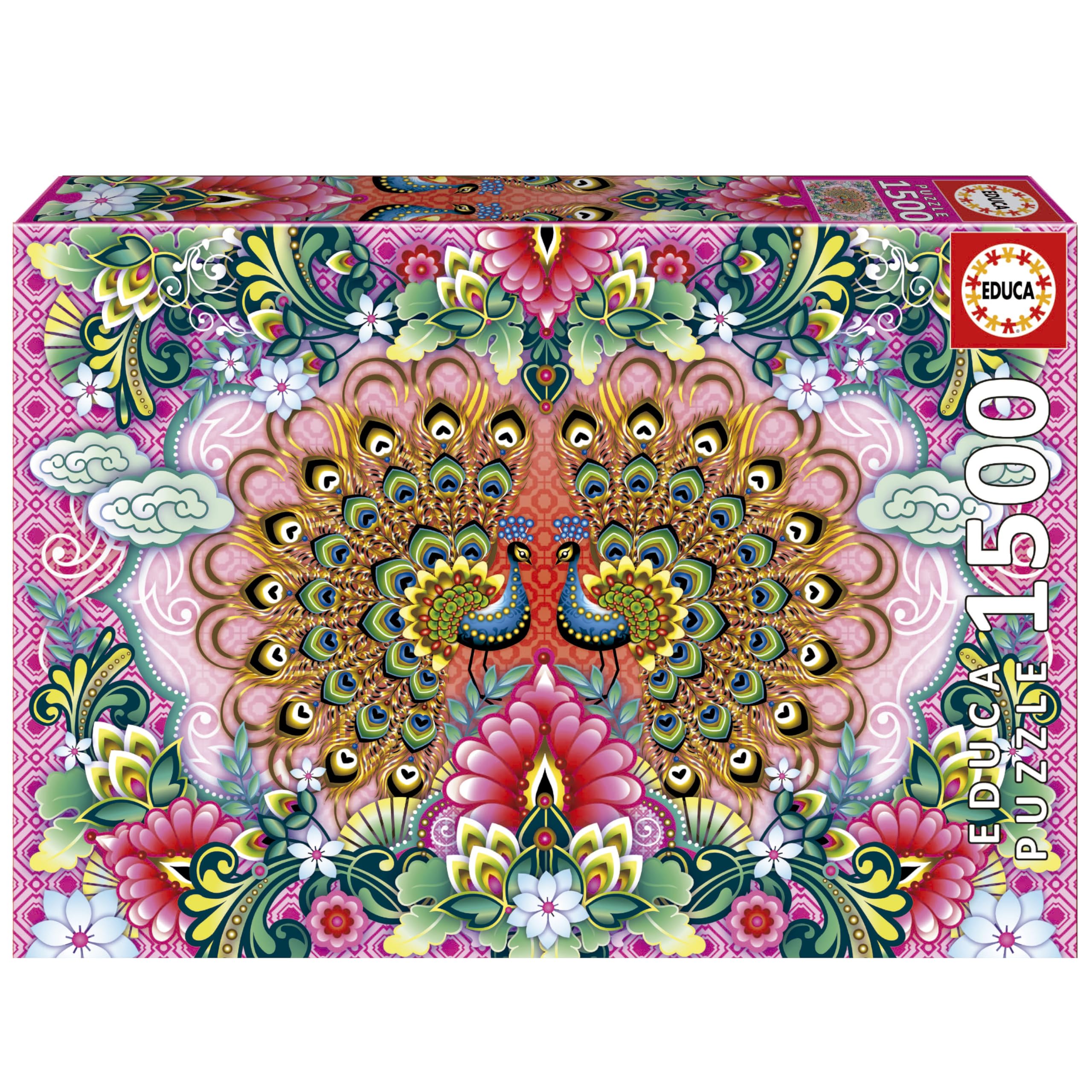 educa-pfauen-bengal-19942-puzzle-1500-teile-85x60-cm-ab-14 image 1