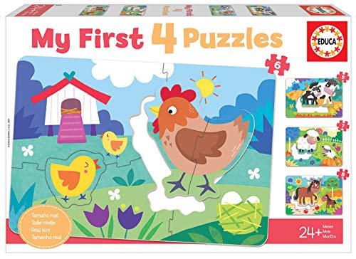 educa-18899-mama-baby-bauernhof-baby-puzzle-5in1-ab-2 image 7