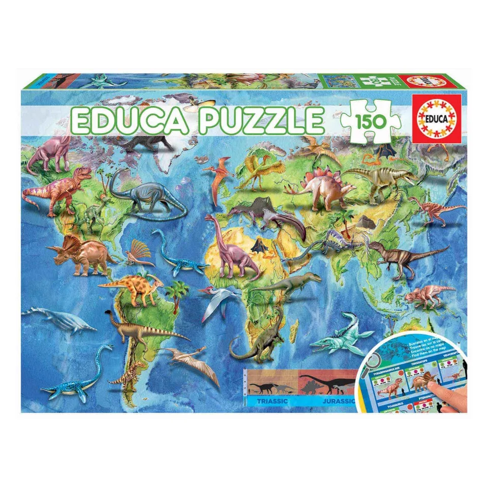 educa-18997-dinosaurier-puzzle-150-teile-ab-6-jahren image 1