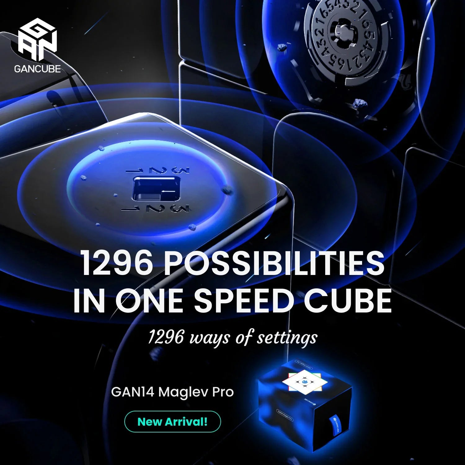 gan-14-maglev-pro-speed-cube-3x3-profi-flagship image 2