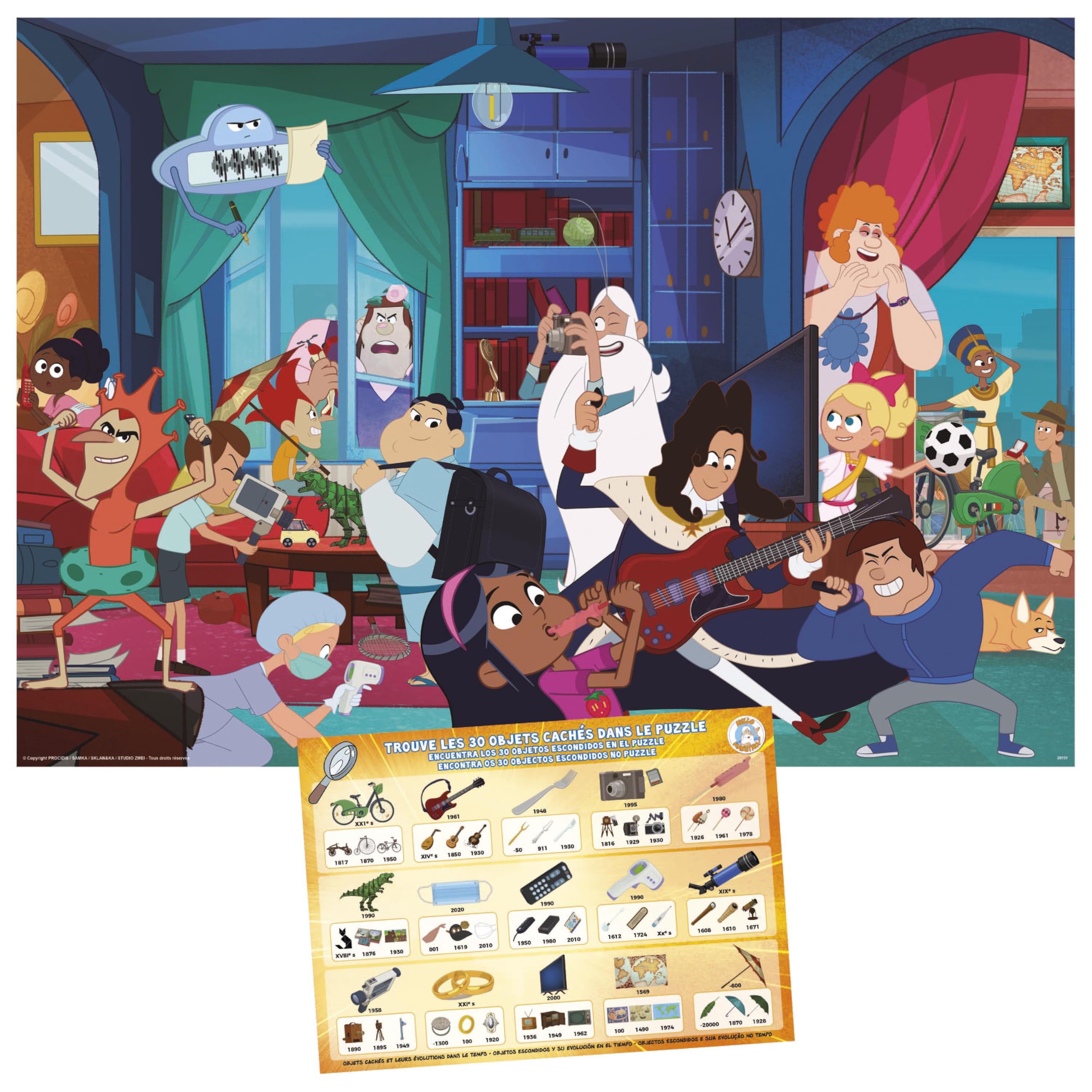educa-20151-es-war-einmal-suchpuzzle-150-teile-ab-6-jahren image 2