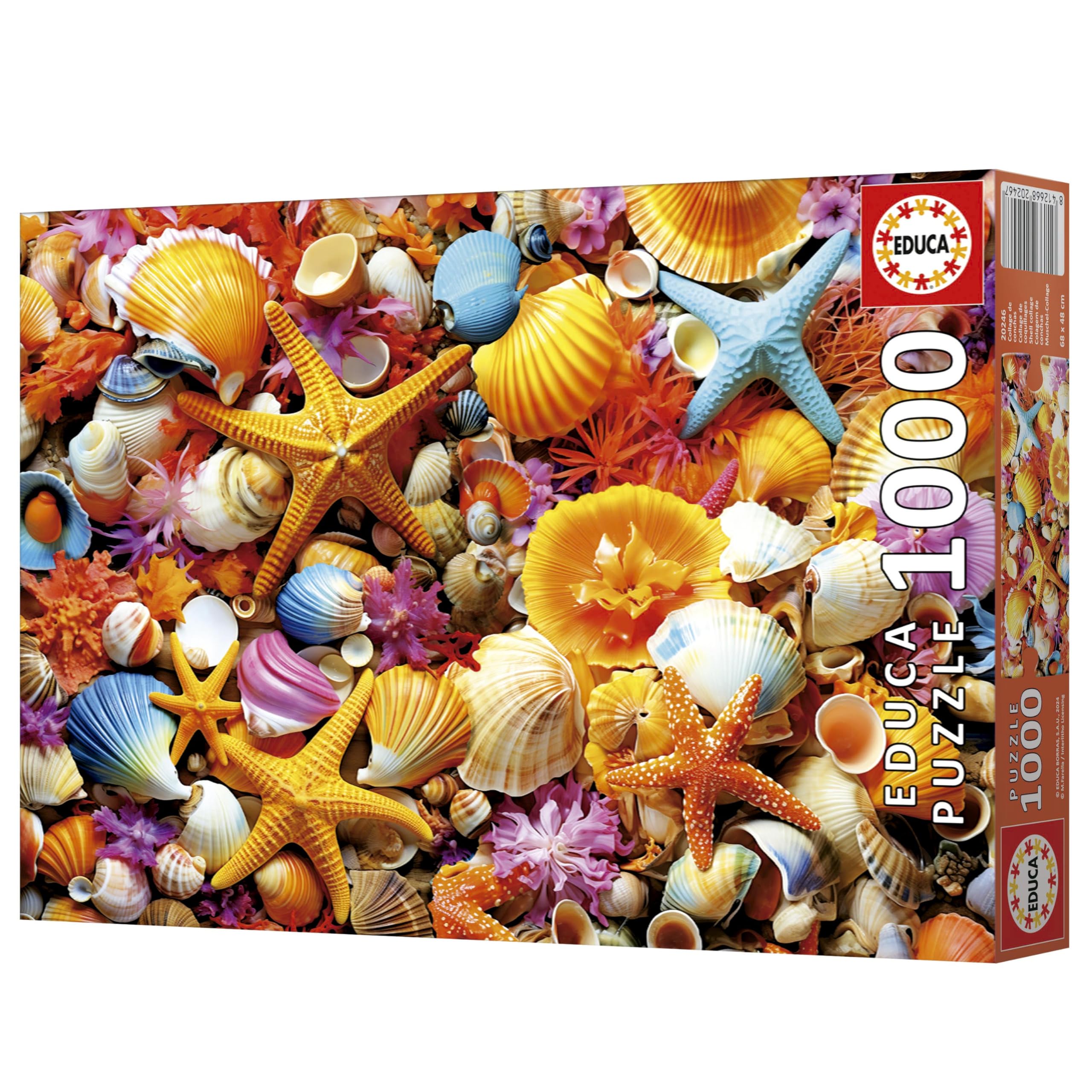 educa-20246-muschelcollage-puzzle-1000-teile-68x48-cm image 5