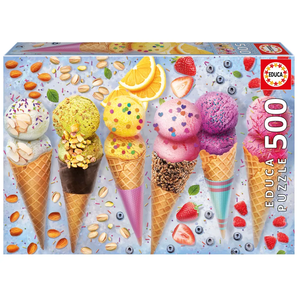 educa-eiscreme-puzzle-500-teile-48x34-cm-ab-11-jahren image 1