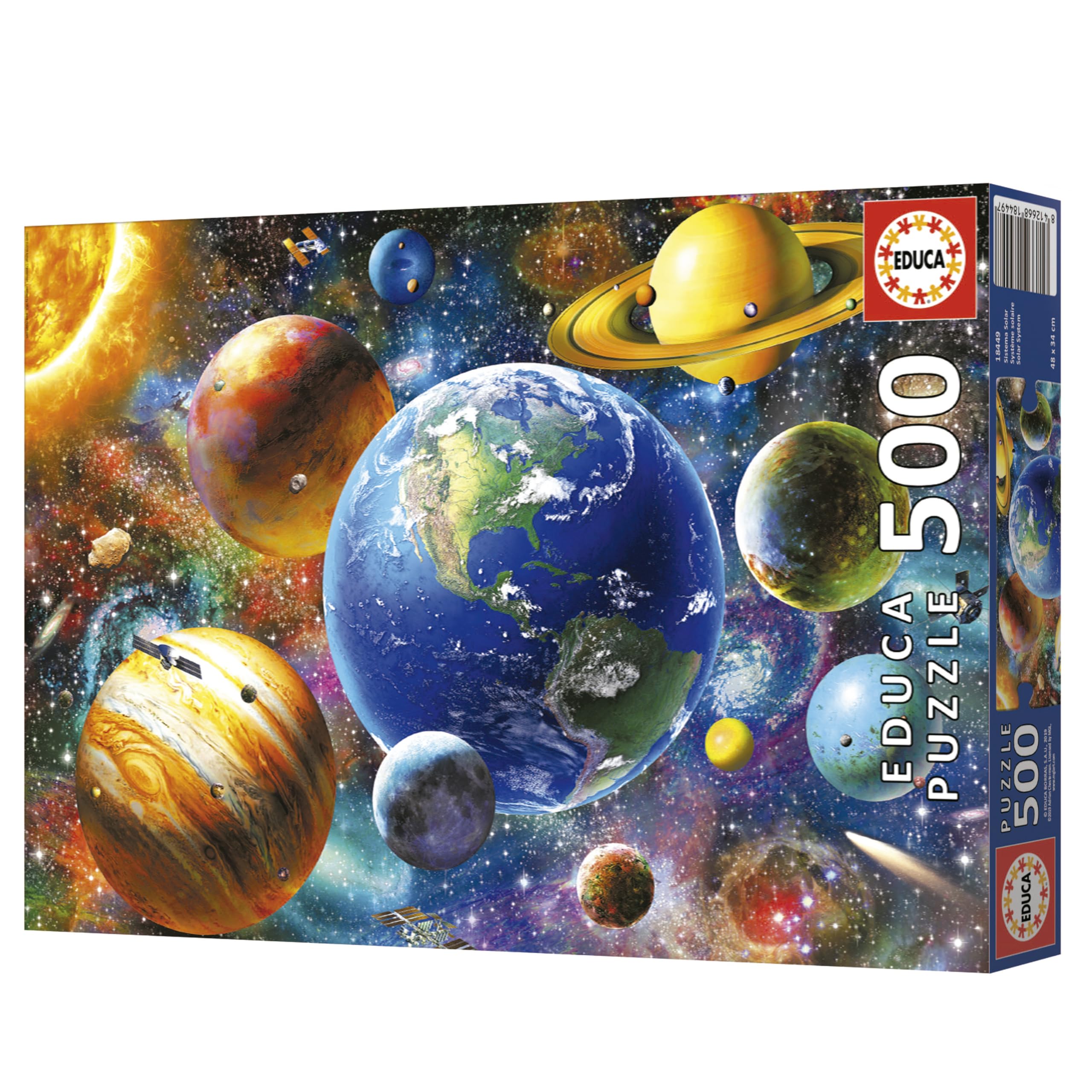 educa-sonnensystem-18449-puzzle-500-teile-planeten image 6