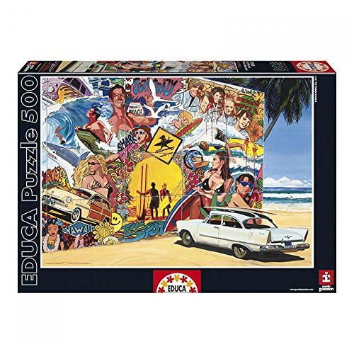 educa-15968-surf-alain-bertrand-puzzle-500-teile-meer image 3