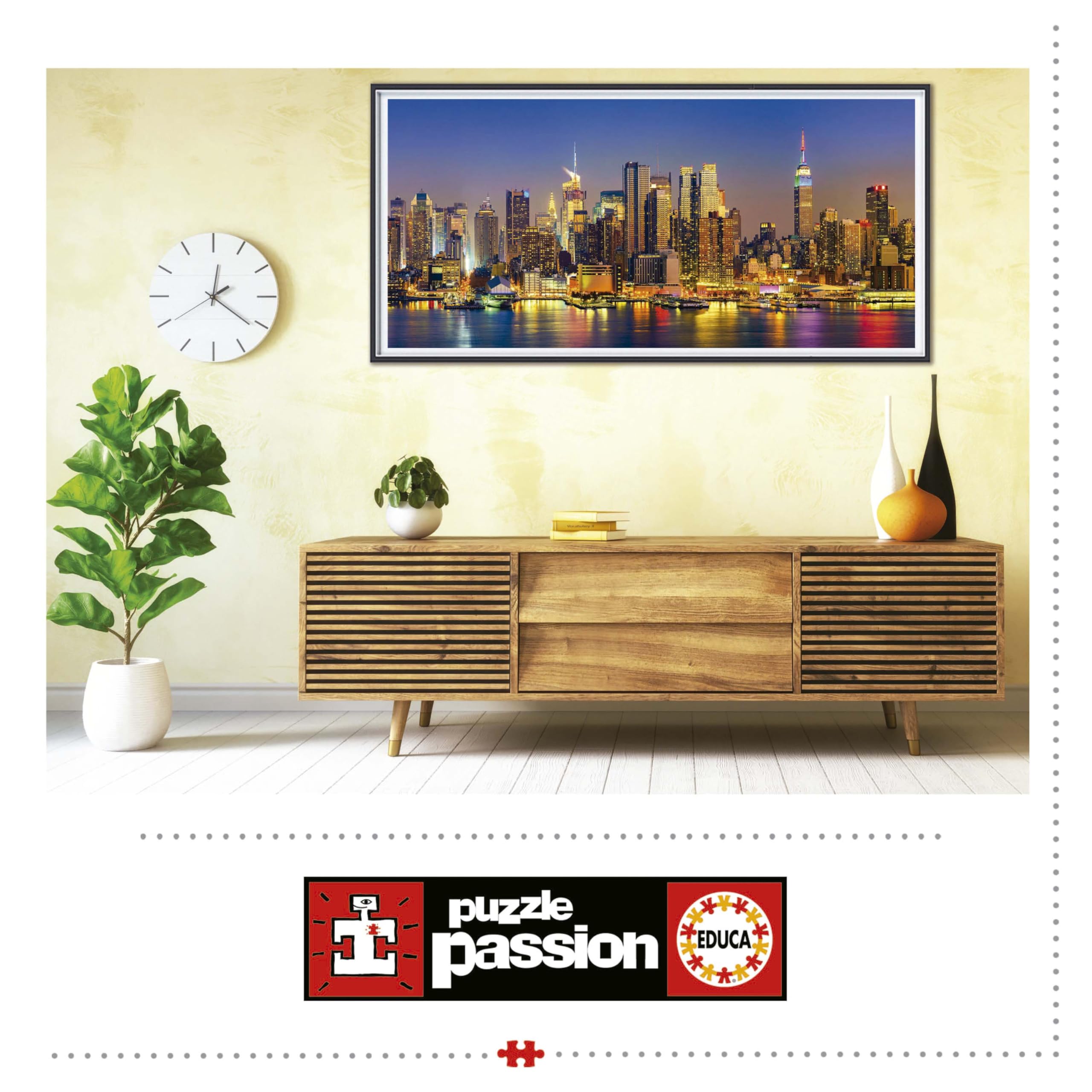 educa-puzzle-3000-teile-new-york-skyline-panorama-144x68-cm image 4