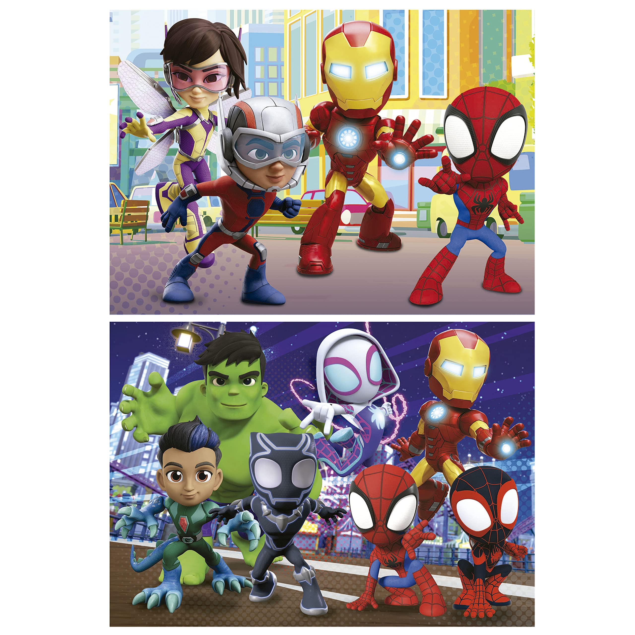 educa-spidey-19678-kinderpuzzle-2x48-teile-super-freunde image 3
