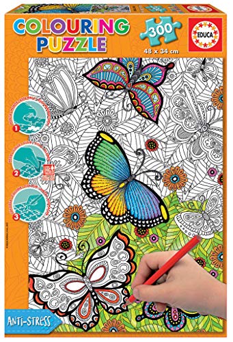 educa-17089-wild-and-free-colouring-puzzle-300-teile image 3