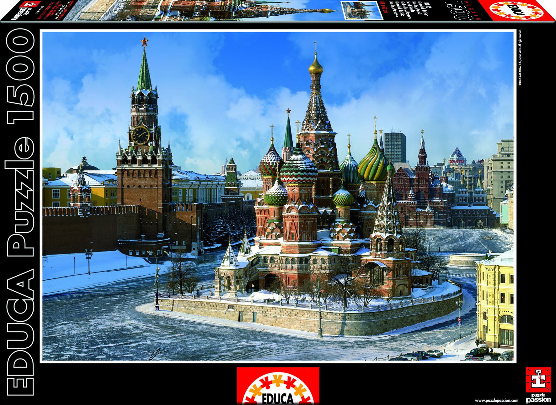educa-14815-basilius-kathedrale-puzzle-1500-teile image 1