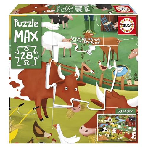 educa-bauernhof-max-19955-xxl-puzzle-28-teile-ab-3-jahren image 8