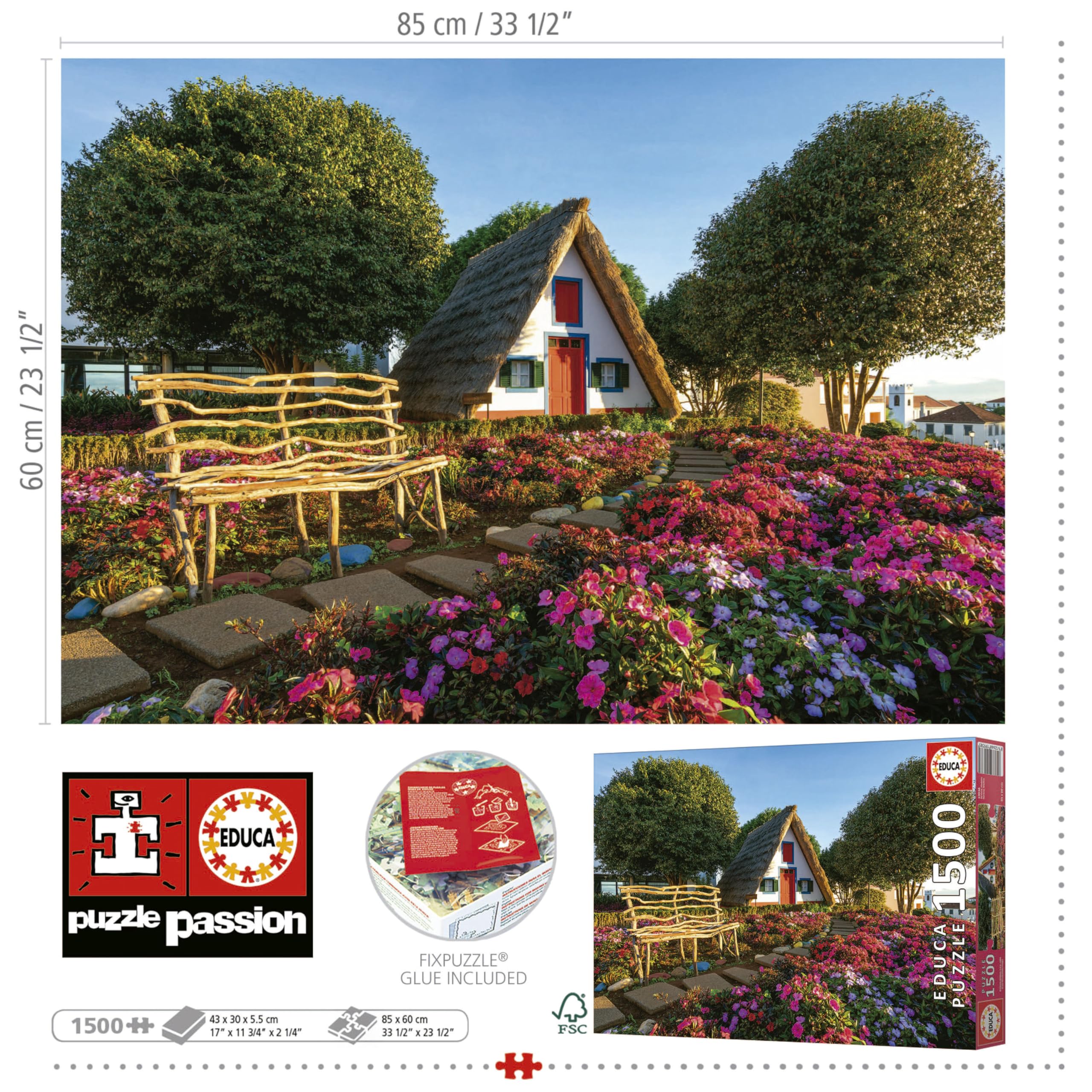 educa-santana-madeira-19938-puzzle-1500-teile-85x60 image 3
