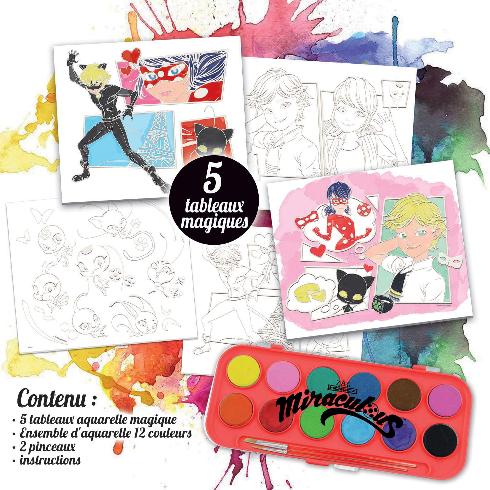 educa-miraculous-ladybug-magische-aquarelle-5-bilder-ab-7 image 2
