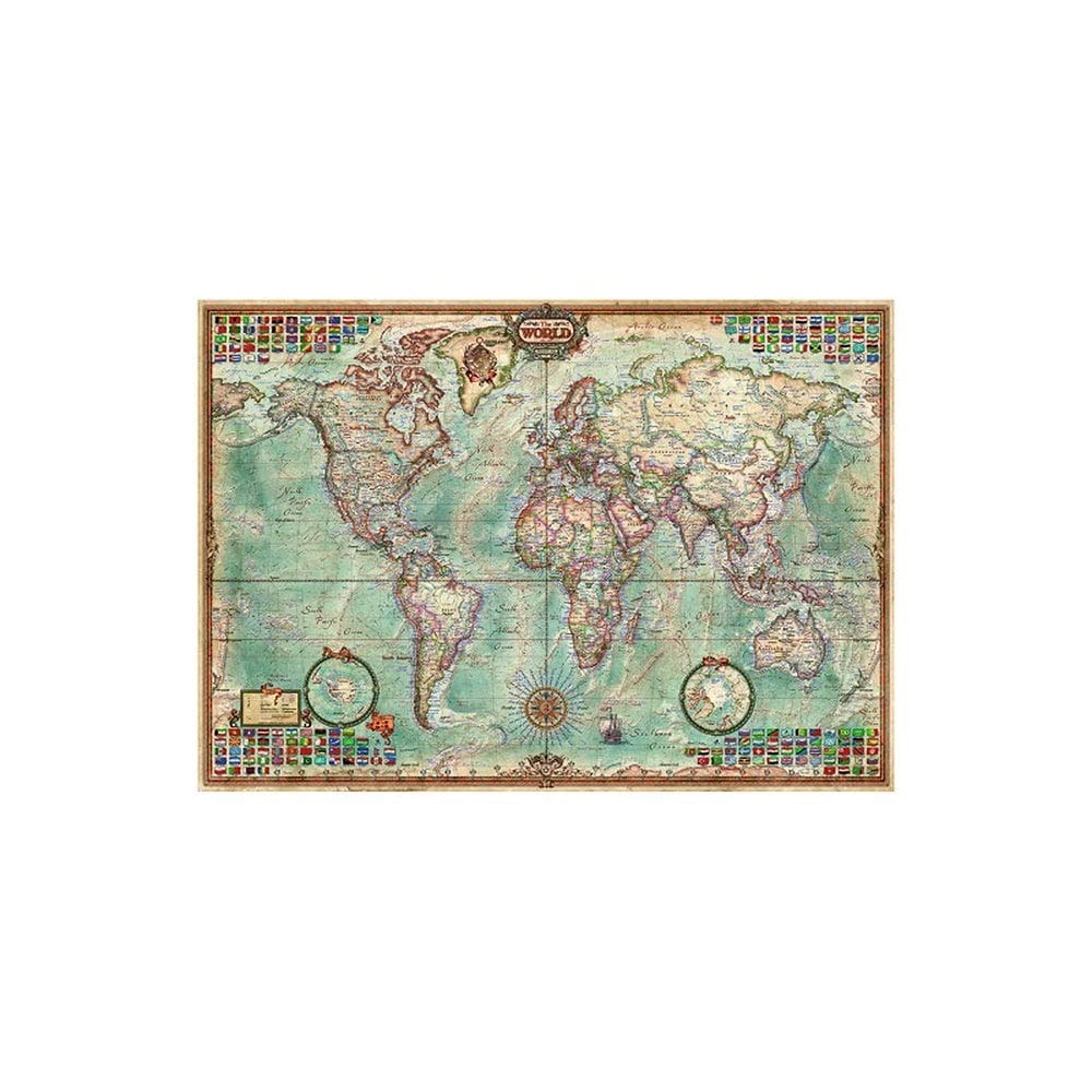 educa-antike-karte-16005-puzzle-1500-teile-weltkarte image 4