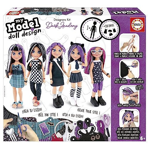educa-my-model-doll-design-dark-academy-diy-set-ab-6-jahren image 7