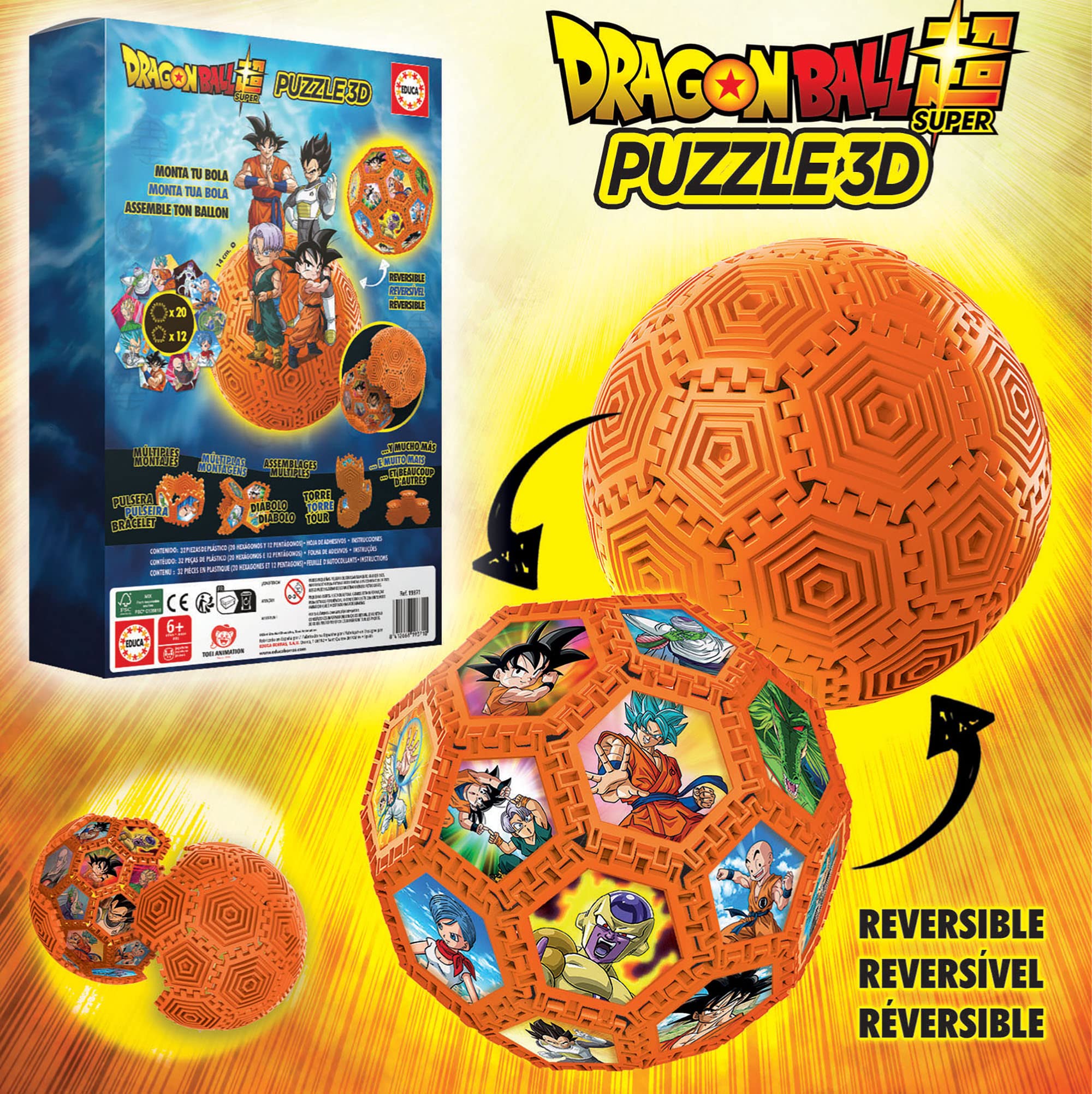 educa-build-play-19371-3d-puzzle-ball-fu-ball-32-teile image 2