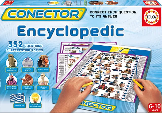 educa-16425-conector-encyclopedic-lernspiel-quiz-352-fragen image 1