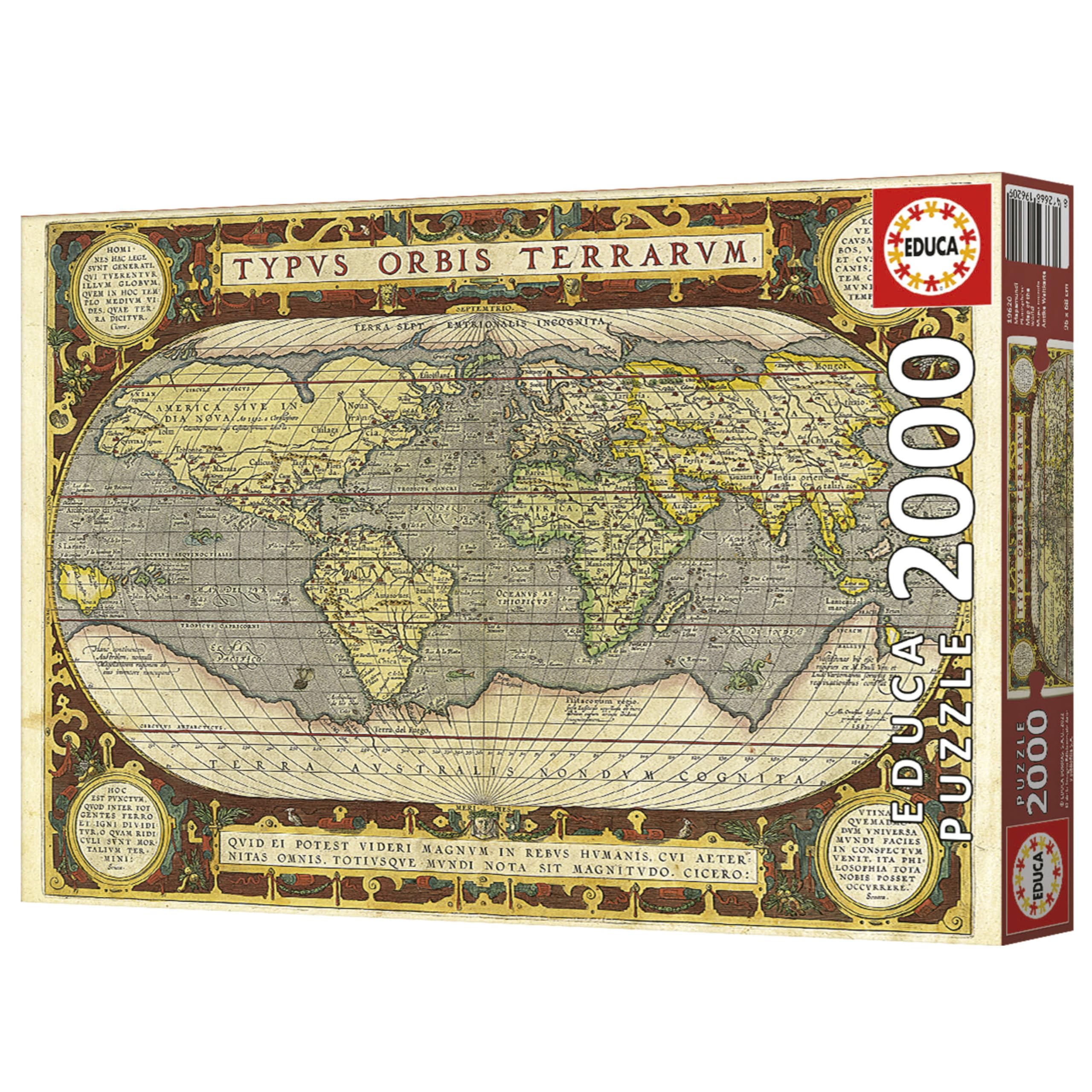 educa-antike-weltkarte-puzzle-2000-teile-96x68-cm image 8