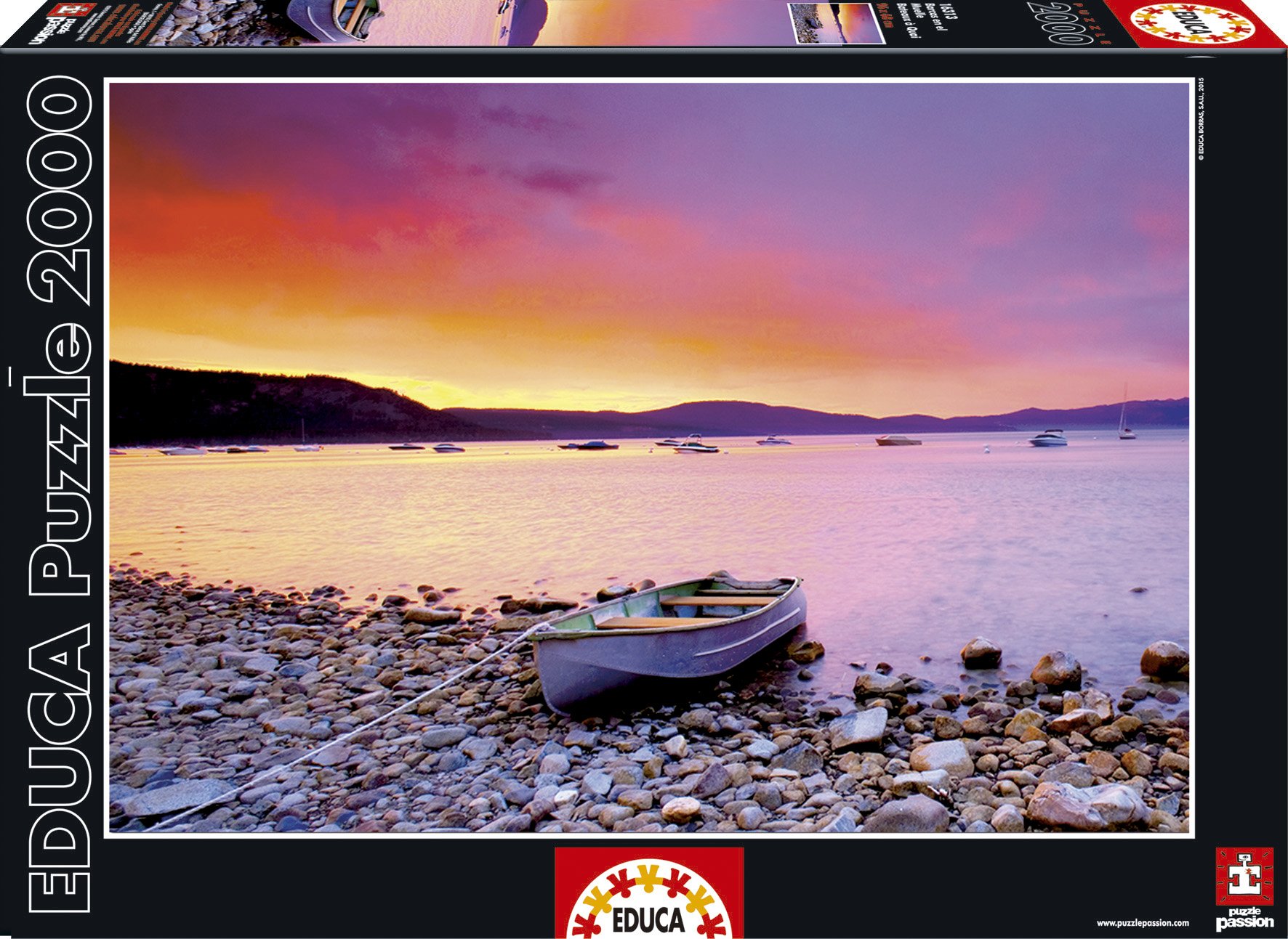 educa-sonnenuntergang-puzzle-2000-teile-abendrot image 1