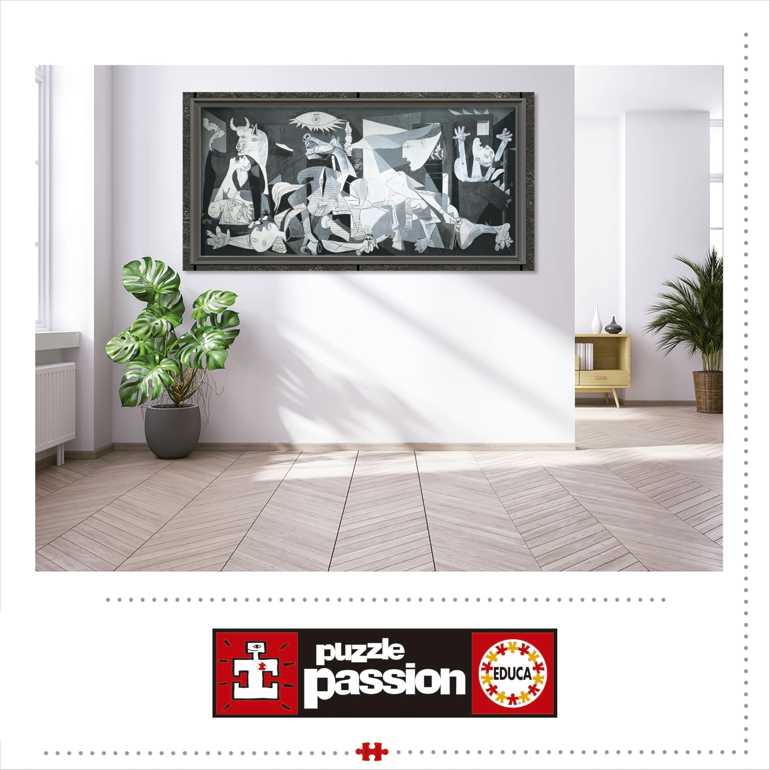 educa-guernica-11502-3000-teile-puzzle-panorama-kubistisch image 4