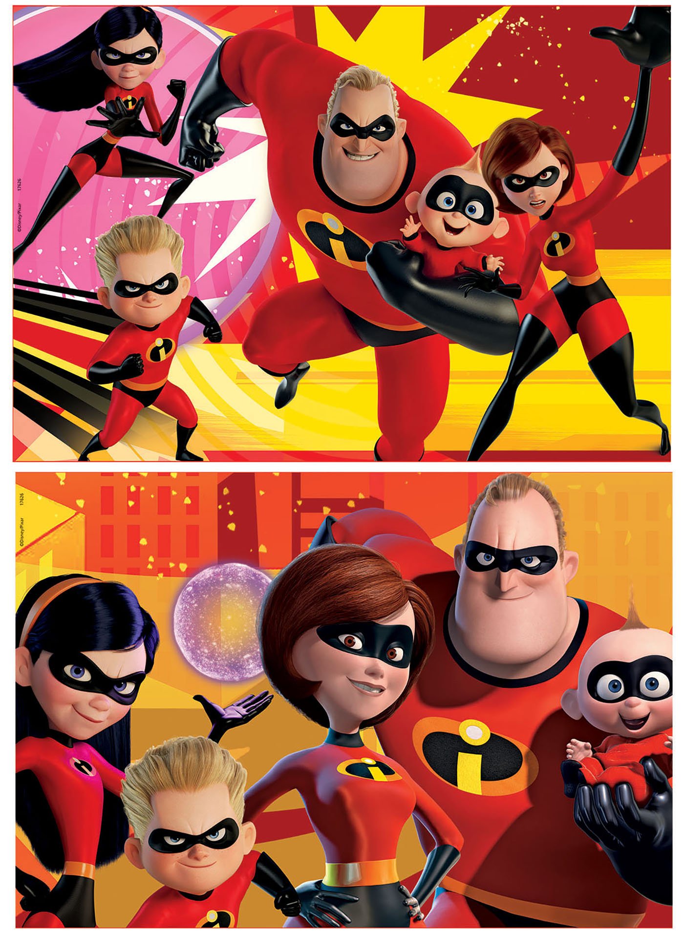 educa-incredibles-2-kinderpuzzle-2x50-teile-ab-4-jahren image 2