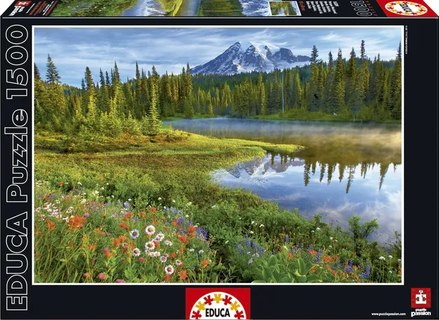 educa-16309-mount-rainier-puzzle-1500-teile-usa image 1