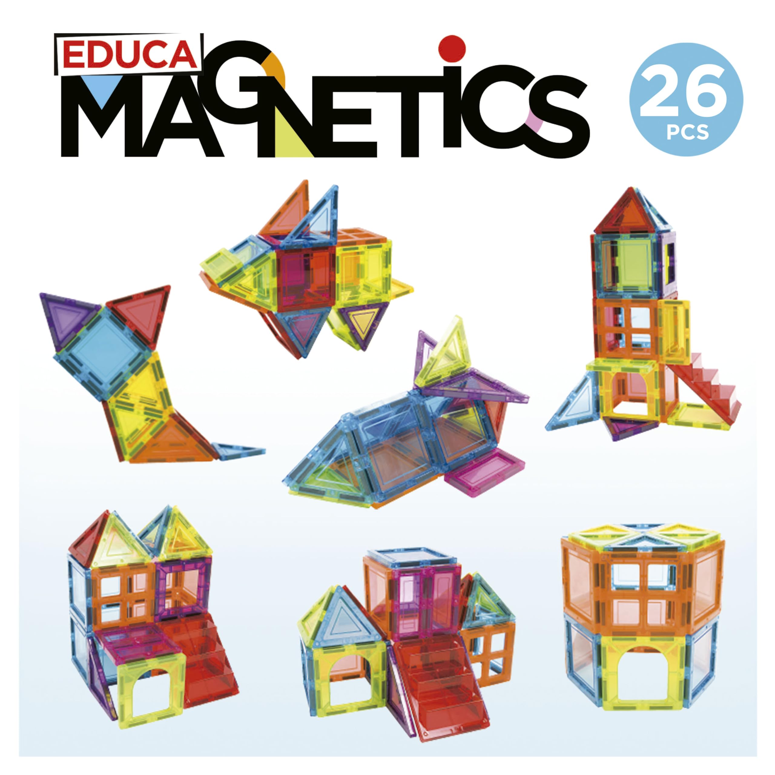 educa-magnetic-26-teile-magnetbaukasten-stem-ab-3-jahren image 4