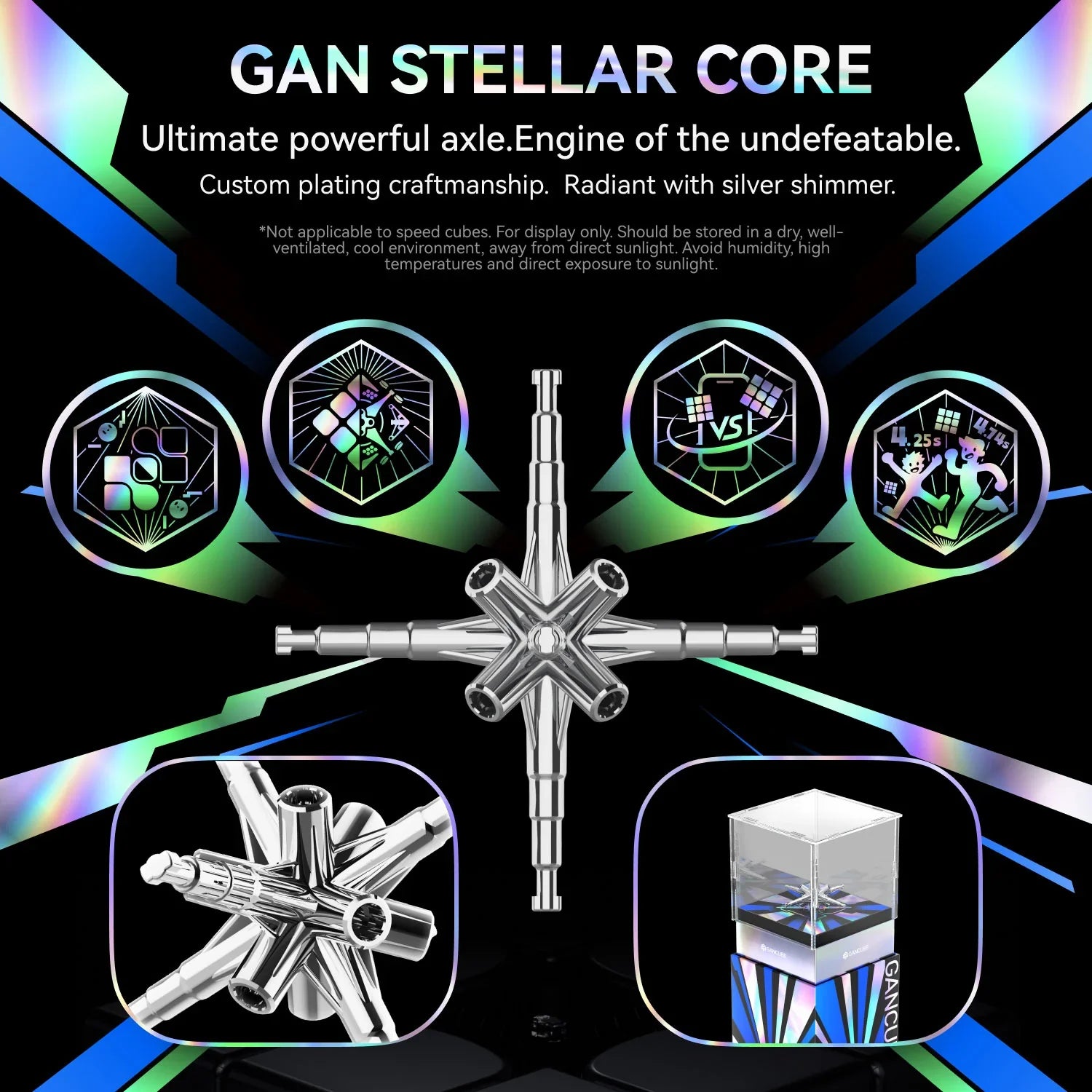 gan-gan15-maglev-3x3-speedcube-ten-years-gift-set-magnetisch image 7