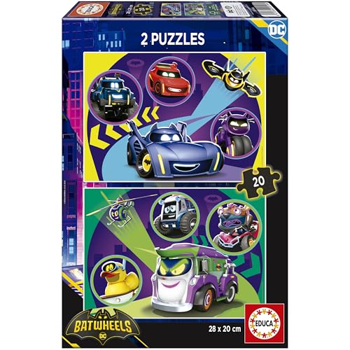 educa-batwheels-kinderpuzzle-2x48-teile-ab-4-jahren image 8