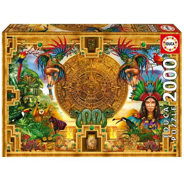 educa-azteken-19565-puzzle-2000-teile-maya-ab-14-jahren image 1