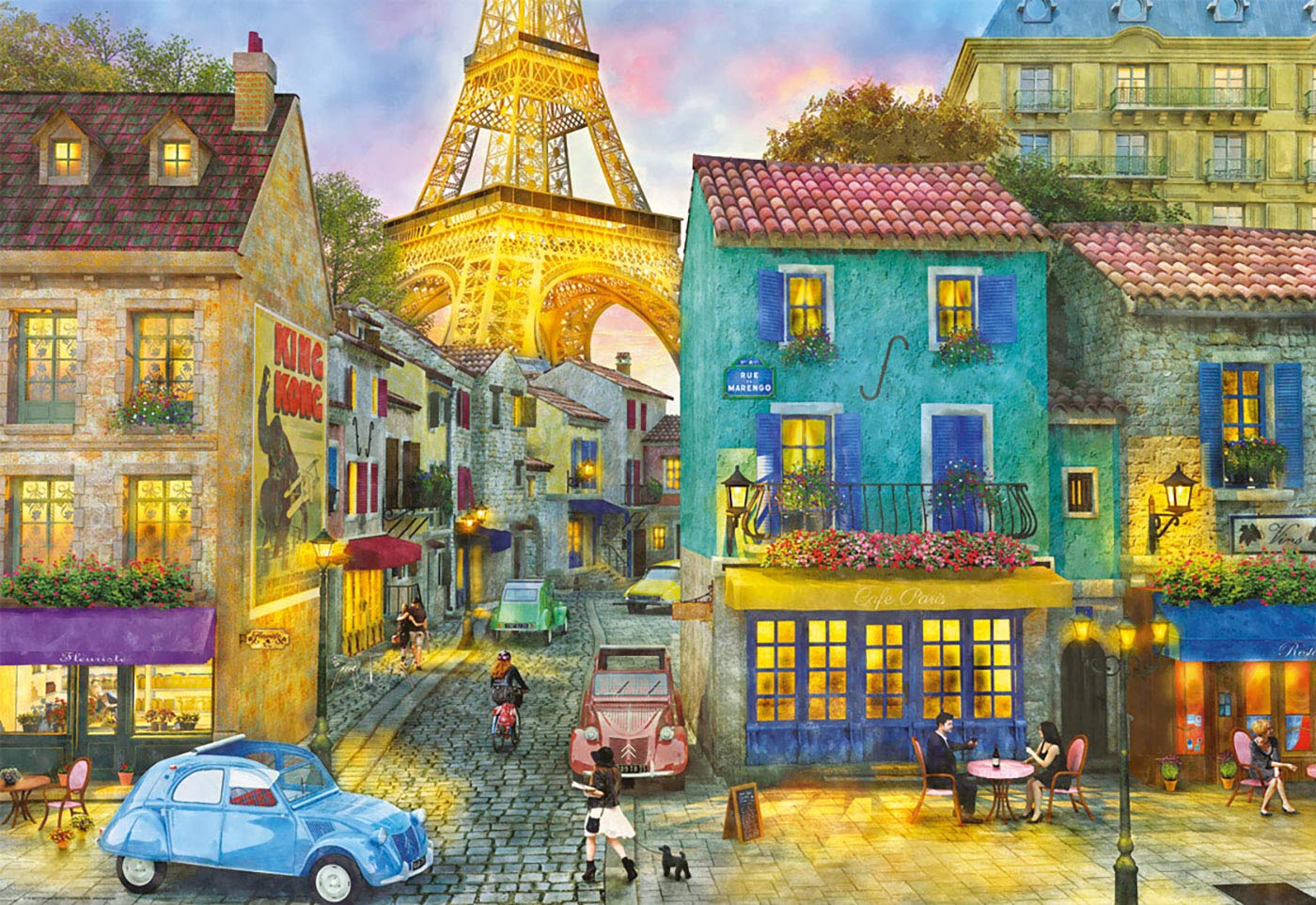 educa-17122-paris-streets-puzzle-1500-teile-85x60 image 2