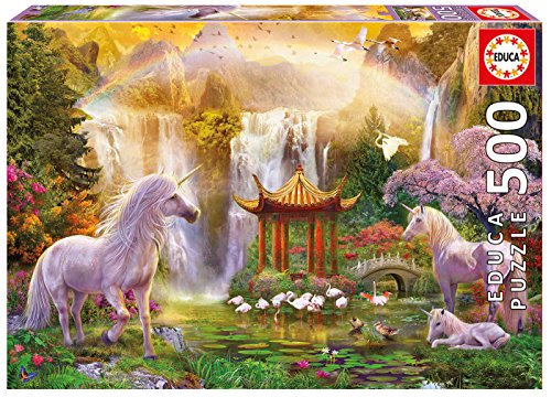 educa-16270-tal-des-einhorns-puzzle-500-teile-fantasy image 5