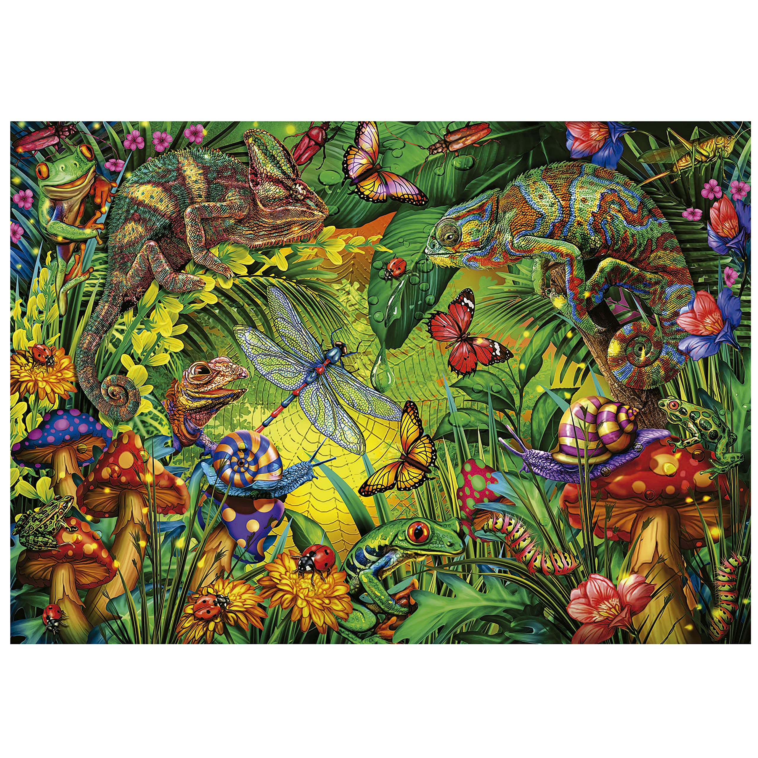 educa-19551-buntes-dschungelleben-puzzle-500-teile-tiere-48x34 image 2