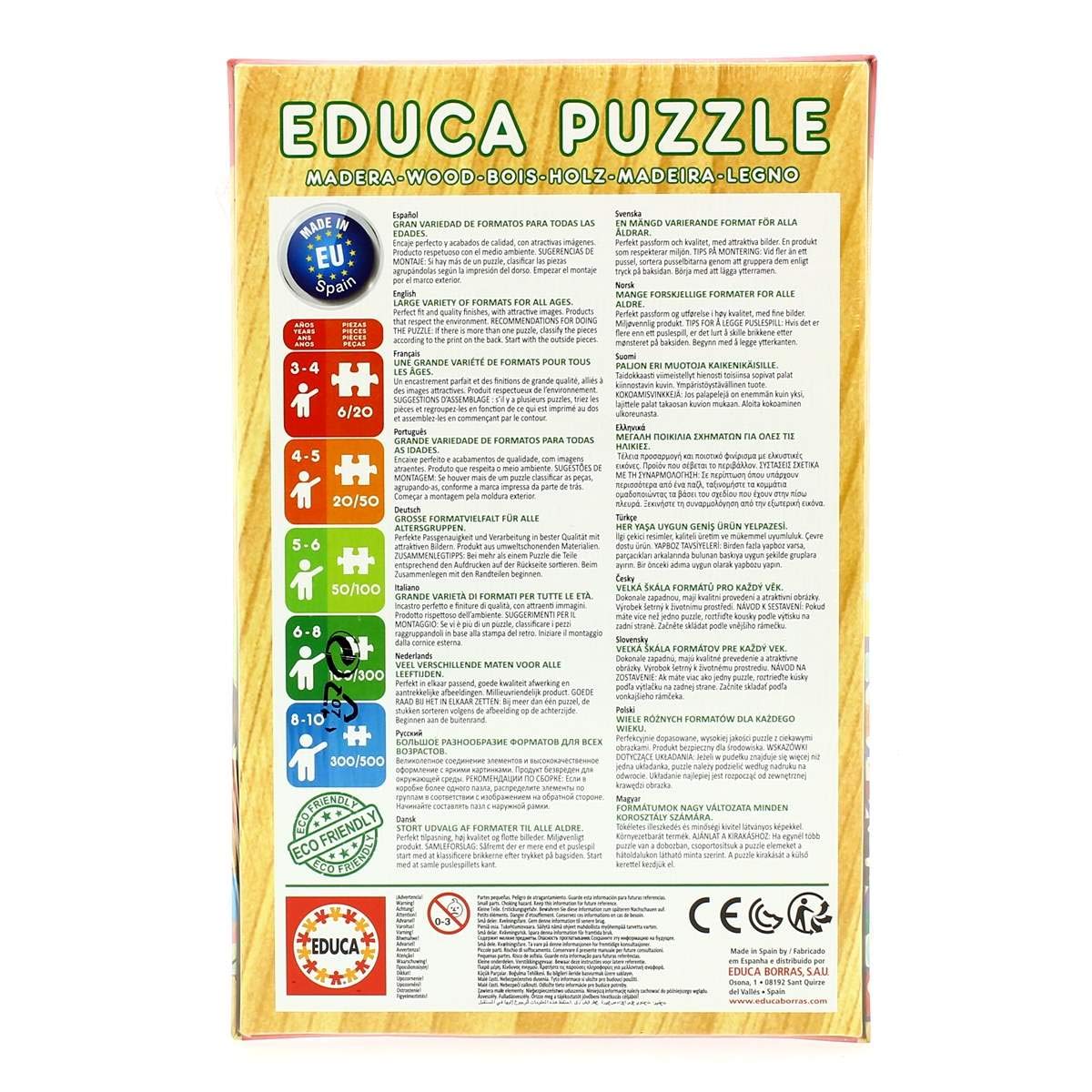 educa-geburtstagsfeier-holzpuzzle-2x50-teile-ab-4-jahre image 2