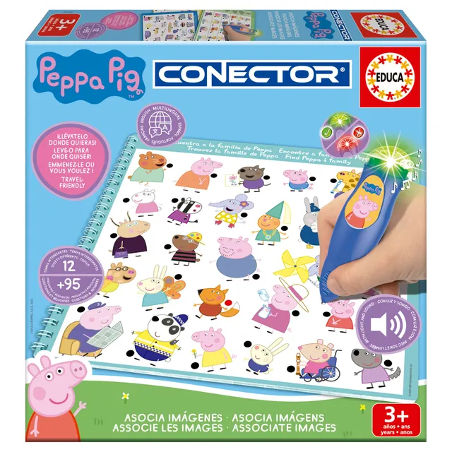 educa-conector-20218-quizspiel-peppa-pig-junior-mit-stift image 1