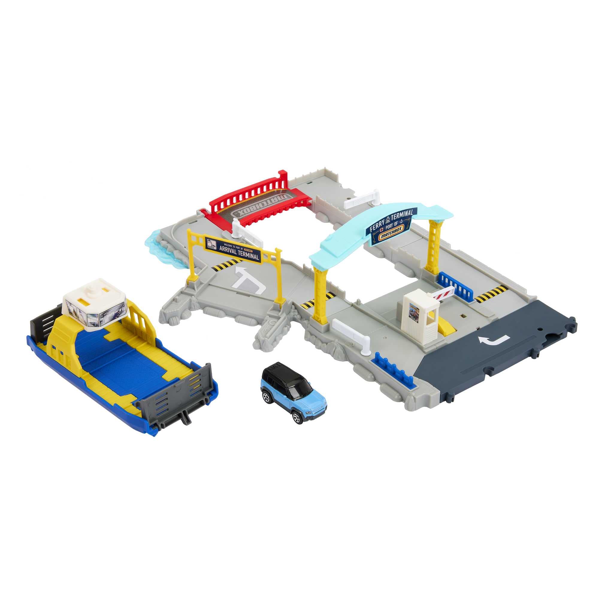 matchbox-action-drivers-ferry-port-spielset-f-hre-land-rover image 1