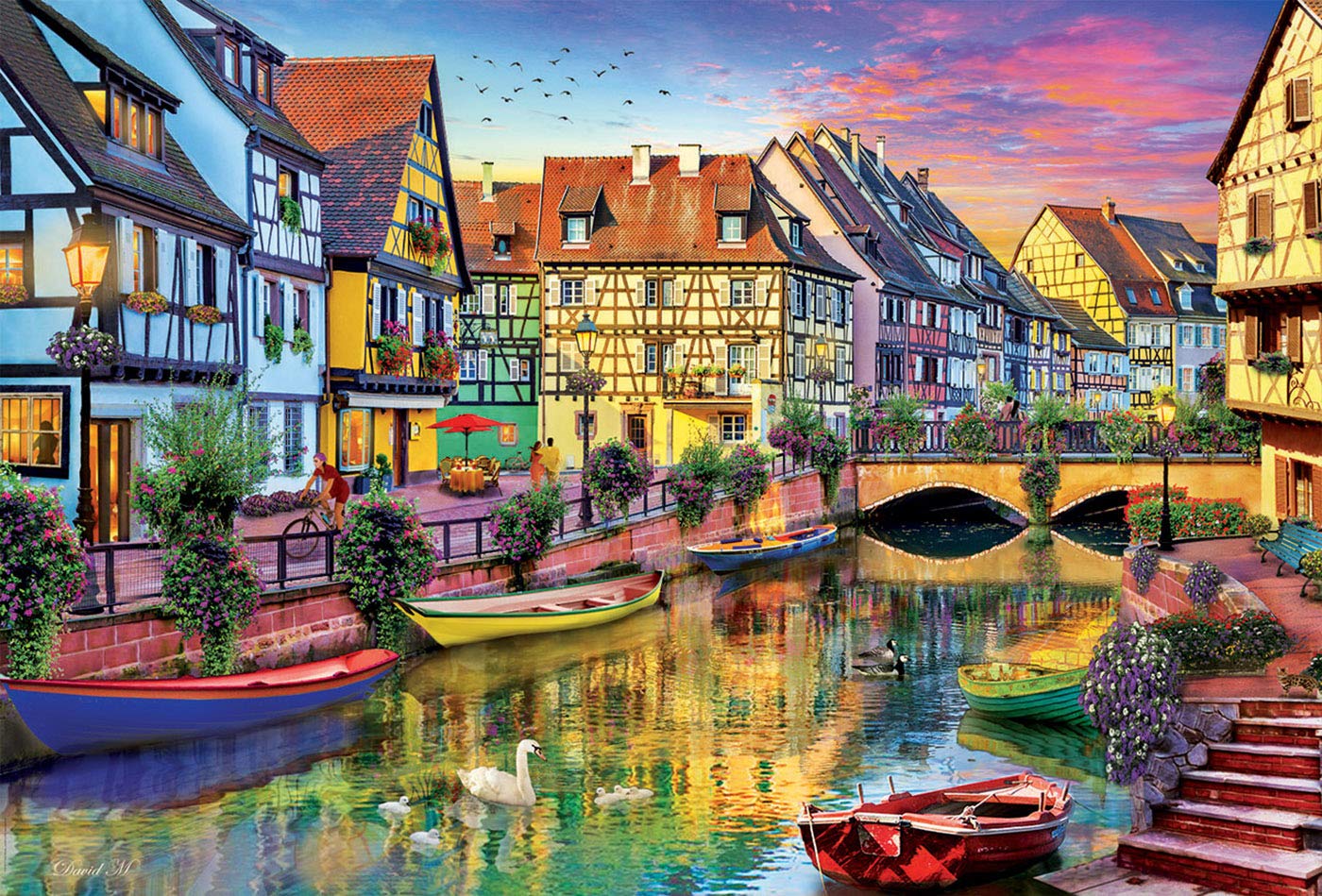 educa-colmar-canal-17134-puzzle-4000-teile-136x96-cm image 2