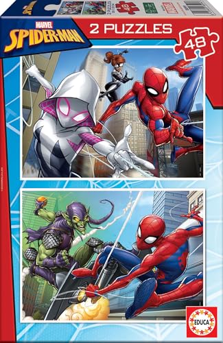 educa-spider-man-18099-puzzle-2x48-teile-ab-4-jahren image 6