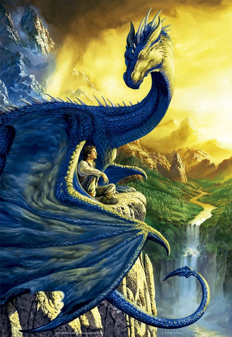 educa-eragon-saphira-17311-puzzle-500-teile-drache-ciruelo image 1