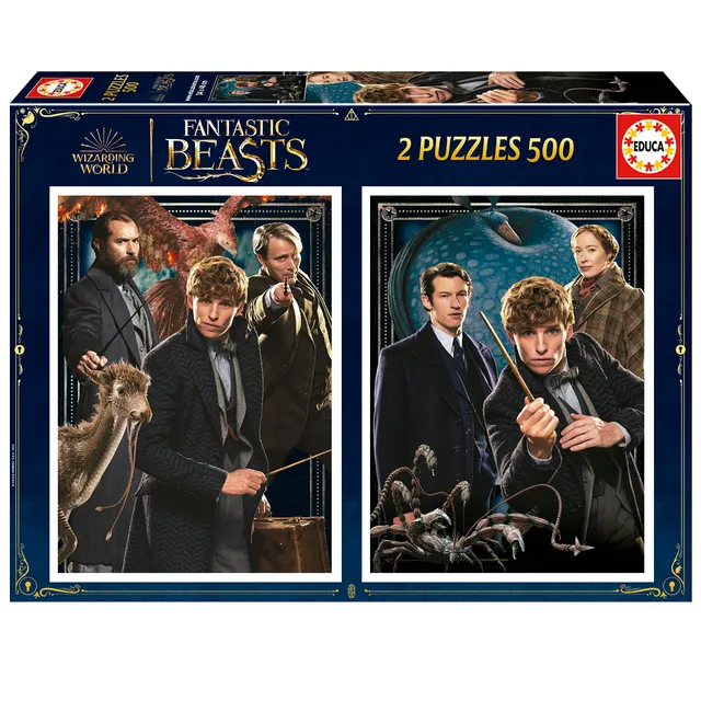educa-fantastic-beasts-19492-puzzle-2x500-teile-ab-11-jahren image 1