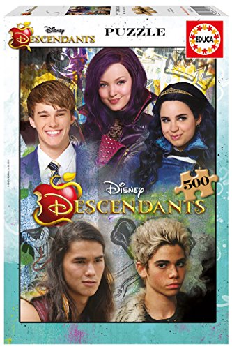 educa-descendants-puzzle-500-teile-48x34-disney-tv-show image 2